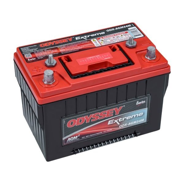Odyssey Extreme 12V AGM Marine Dual Purpose Battery Group 34M - ODX-AGM34M