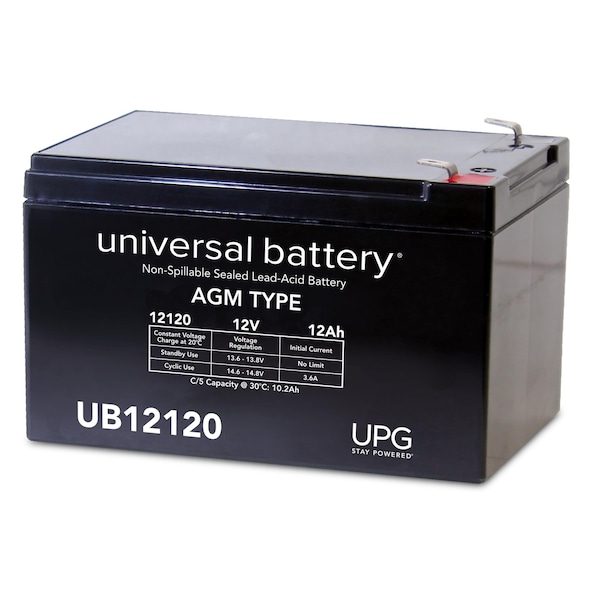 Upg Sealed Lead-Acid Battery, 12V, Lead Acid Chemistry - D5775