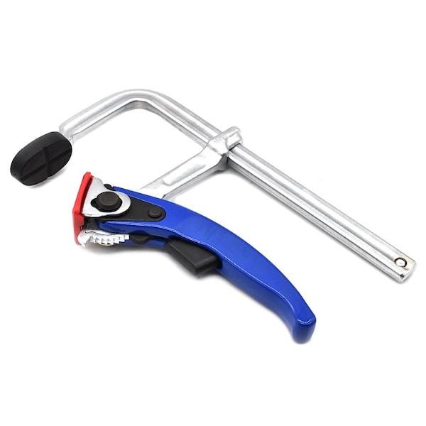 Big Horn Quick Lever Bar Clamp Depth: 8in x 4inmm Rail Bar: 3/4in x 3/8in - 19752