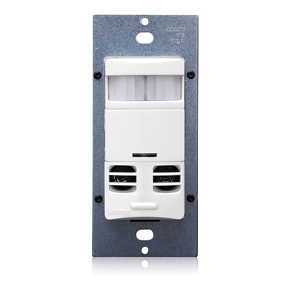 Sensor de Movimiento Leviton, PIR/Usonic, 120-277V CA, Blanco - OSSMT-MAW