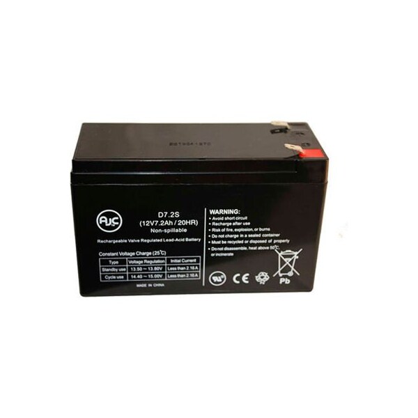 Battery Clerk AJC Sigmas SP12-7.5 12V 7Ah Sealed Lead Acid Battery - SIGMASTEK-SP12-7.5