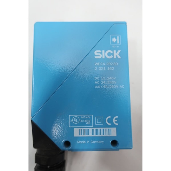 SENSOR FOTOELÉCTRICO 24-240V-AC 12-240V-DC - WE24-2R230 Enfermo