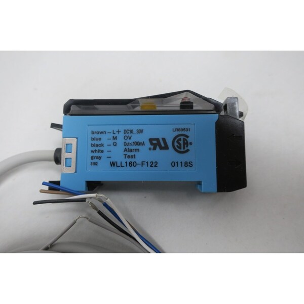 Sensor fotoeléctrico de fibra óptica Sick 10-30V-CC - WLL160-F122