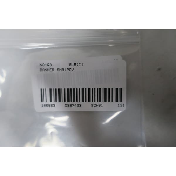 Banner Sensor Fotoeléctrico VALU-BEAM 10-30V-DC - SM912CV