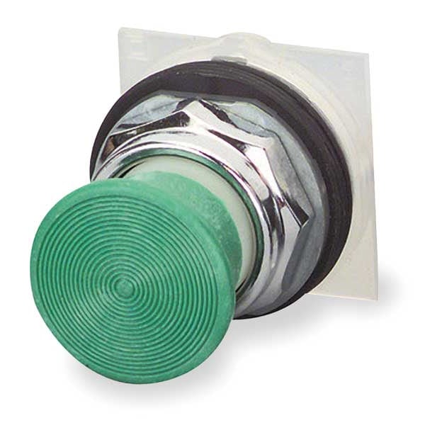 Operador de botón pulsador Schneider Electric, 30 mm, verde - 9001KR24G