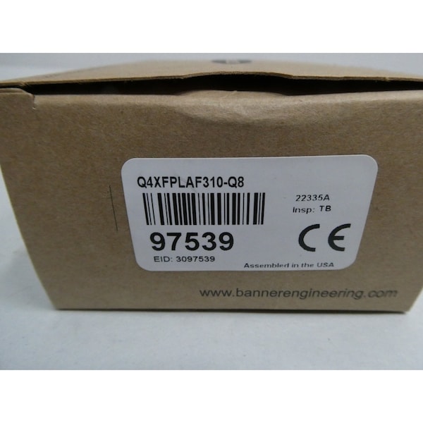 Banner Sensor fotoeléctrico LASER 10-30V-DC - Q4XFPLAF310-Q8 97539