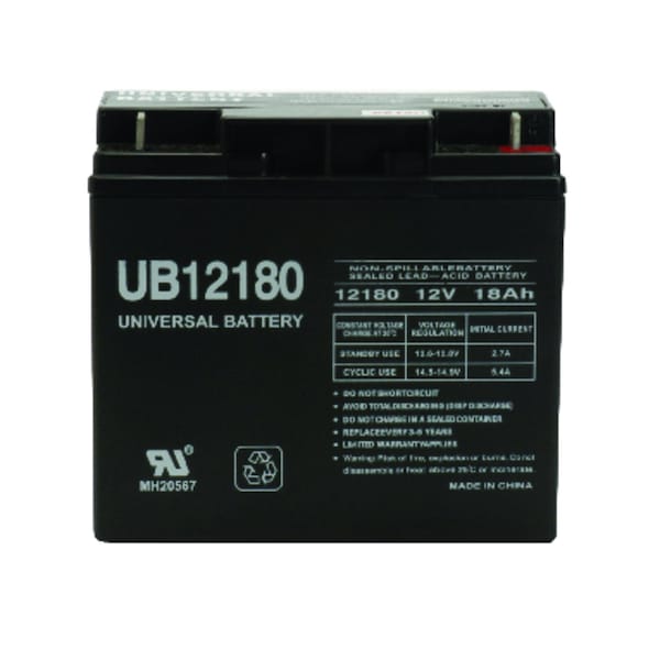 Upg UPG UB12180 18 Ah Lead Acid Battery - 86447