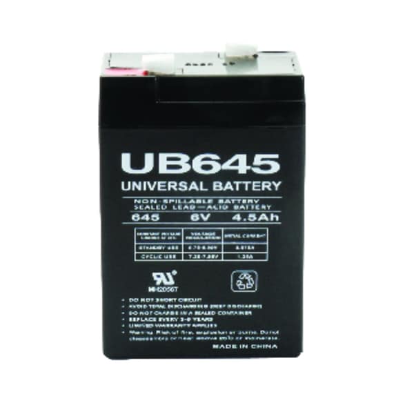 Upg UPG 4.5 Ah 6 V Lead Acid Automotive Battery - 86456