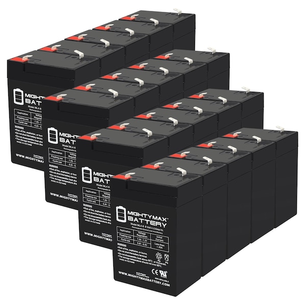 Mighty Max Battery 6V 4.5AH SLA Replacement Battery for SW645 SHENZHEN NSW645 - 20PK - MAX3972748