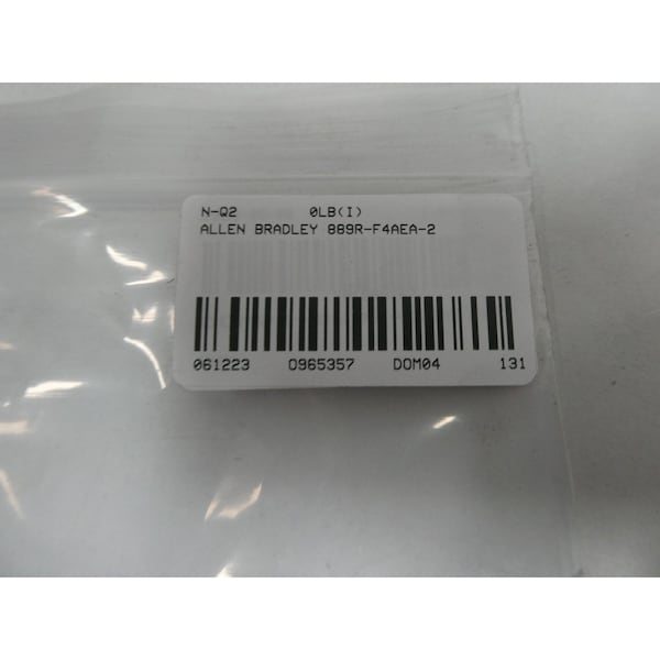 Cable de 4 clavijas recto Micro QD Ser A 2M 300V-AC - 889R-F4AEA-2 de Allen Bradley