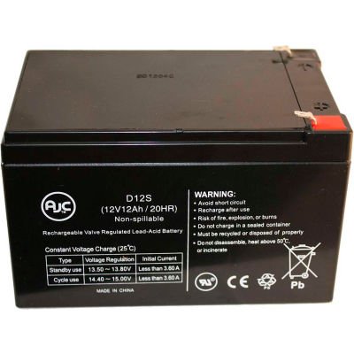 Battery Clerk AJC John Deere Gator 12V 12Ah Lawn and Garden Battery - JOHN DEERE-GATOR