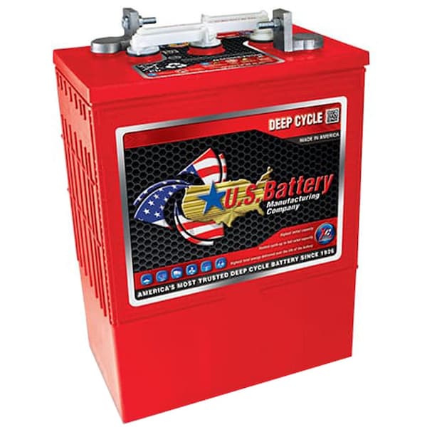 U.S. Battery US-L16-XC2 6V 385Ah Deep Cycle Flooded Battery Group 903 L16, 8PK - US L16 XC2