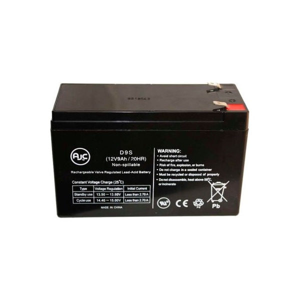 Battery Clerk AJC Ritar RT1290H, RT 1290H 12V 9Ah Emergency Light UPS Battery - RITAR-RT1290H