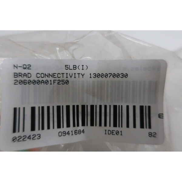 Cable de cordón Brad Harrison Mini-Change 6P Female de 25 pies - 1300070030 206000A01F250