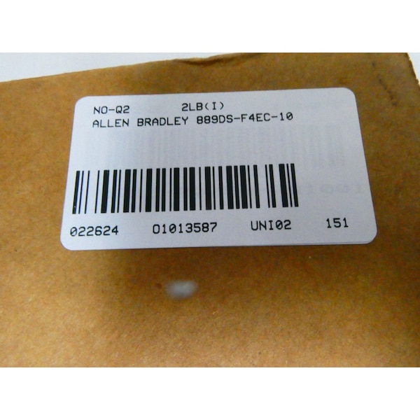 Allen Bradley CABLE DE CORDSET DC MICRO HEMBRA RECTO DE 10M - 889DS-F4EC-10