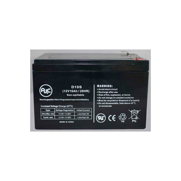 Battery Clerk AJC Long Way LW-6FM9AJ 12V 10Ah Sealed Lead Acid Battery - LONG WAY-LW-6FM9AJ
