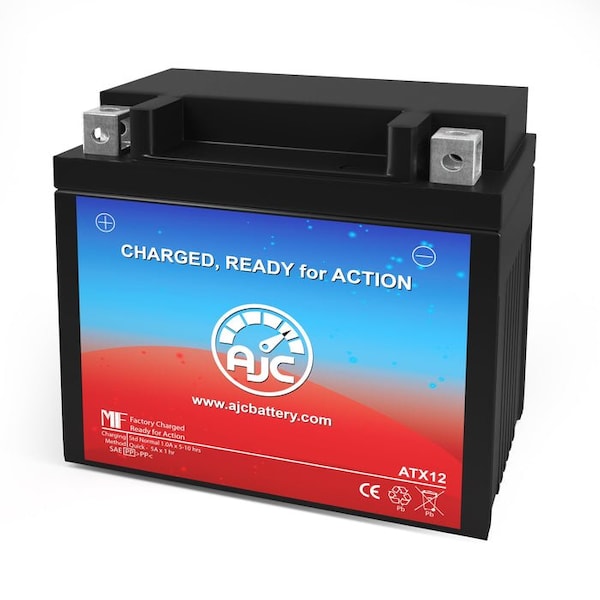 Bsc Preferred Walmart ES12BS Powersports Replacement Battery - AJC-PS-ATX12-500348