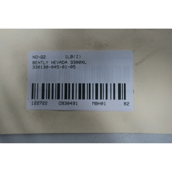 Extensión de sensor de sonda de proximidad Bently Nevada 3300Xl con cable de cordón de 45 metros - 330130-045-01-05