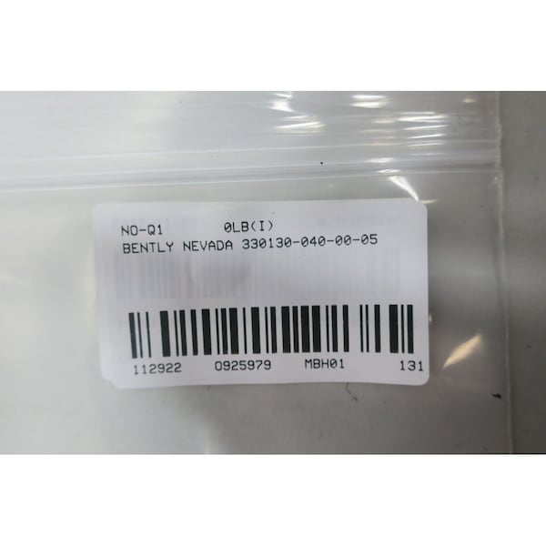 Cable de extensión Bently Nevada 3300 XL - 330130-040-00-05
