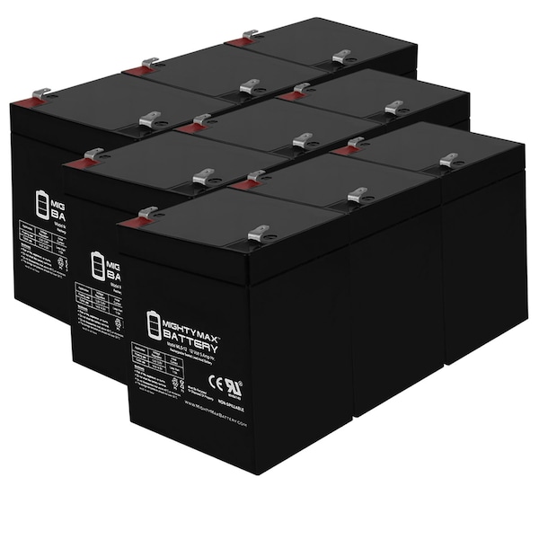 Mighty Max Battery 12V 5AH SLA Replacement Battery for APC SUA500PDR - 9PK - MAX3967381