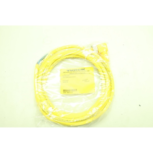 Turck WKM 31-3M/S600/Cs10510 Cable de Cordón de 3M - WKM 31-3M/S600/CS10510