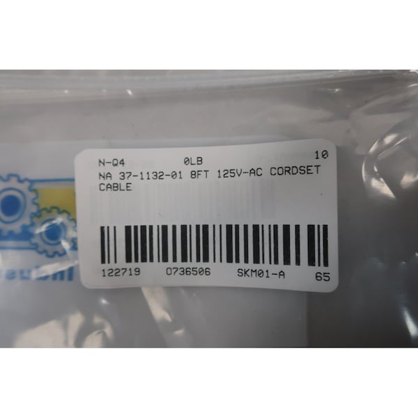 Cisco 37-1132-01 POWER REV A0 Cable de cordón de 8 pies 125V-AC - 37-1132-01