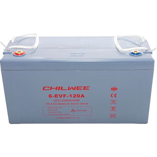 Global Industrial Replacement Battery, AGM 12V 120Ah, for Cat C26R 26in Auto Ride-On Floor Scrubber 641811 - RP6451C