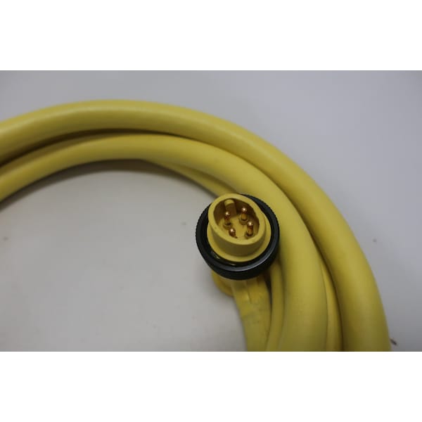 Cable de 12 pies con conector macho de 4 pines a 90 grados - MA115421F012