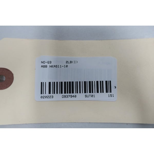 Abb Infi 90 Mmu To Tu Termination 300V 22Awg Cordset Cable, NKAS1110 - NKAS11-10
Traducción: Cable de ensamblaje Abb Infi 90 Mmu a Tu Terminación 300V 22Awg, NKAS1110 - NKAS11-10