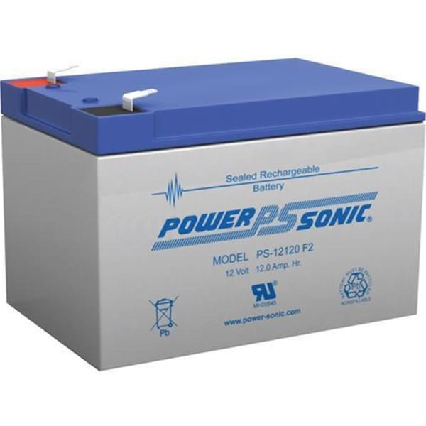 Power Sonic 12V Sealed Lead Acid Battery - 12 Amp Hour - PS12120