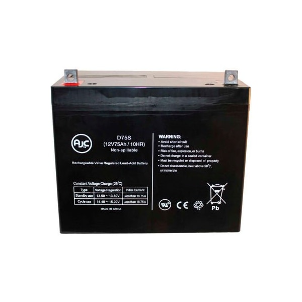 Battery Clerk AJC CyberPower AE485 12V 4.5Ah UPS Battery - AE485-CYBERPOWER-12V-4.5AH-UPS