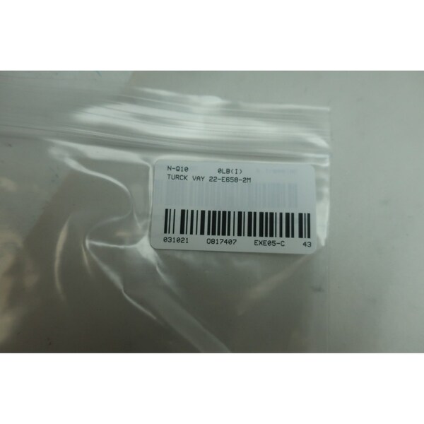 Cable de cordón de 2M Turck Vay 22-E658-2M - VAY 22-E658-2M