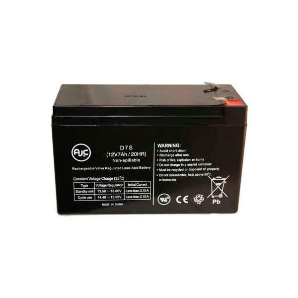 Battery Clerk AJC Powerware 05146035-5-5501 12V 7Ah UPS Battery - POWERWARE-05146035-5-5501