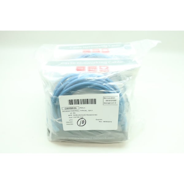 Intellinet CAT5E-10-6 PAQUETE DE 10 CABLES DE RED DE 10 PIES - CAT5E-10-6