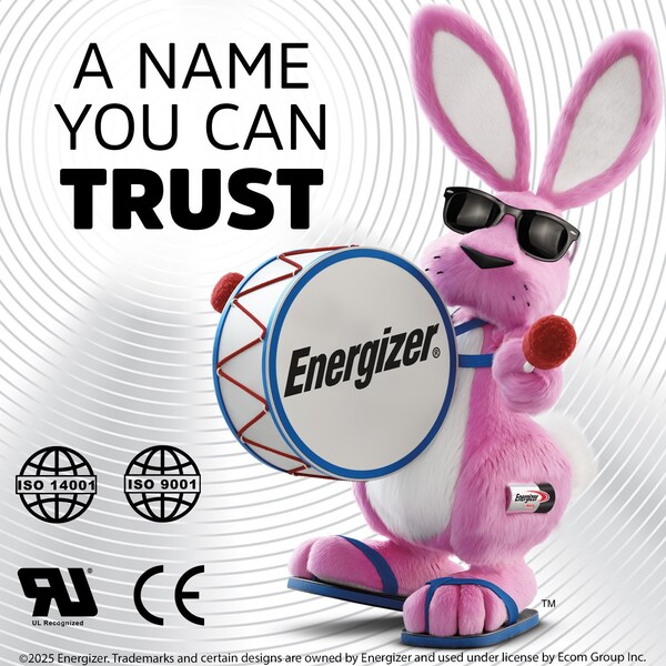 Energizer EN5-12, 12 Volt 5 Amp Hr, Long Lasting Sealed Lead Acid AGM Rechargeable Battery - EN4098459