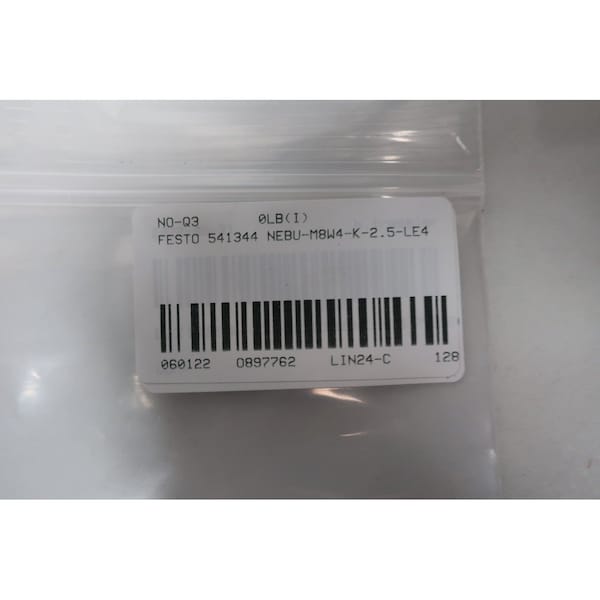 Cable de cableado Festo - 541344 NEBU-M8W4-K-2.5-LE4