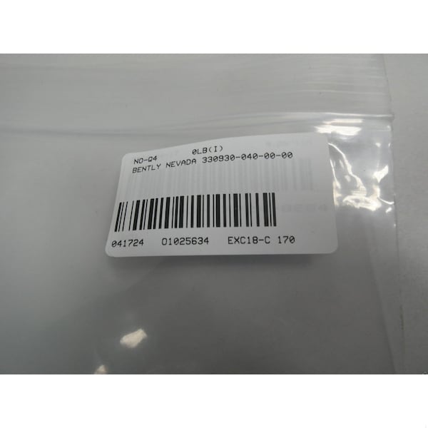 CABLE DE EXTENSIÓN NSV Bently Nevada 3300 XL - 330930-040-00-00