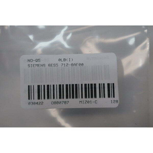 Cable de conector de cable Siemens - 6ES5 712-8AF00