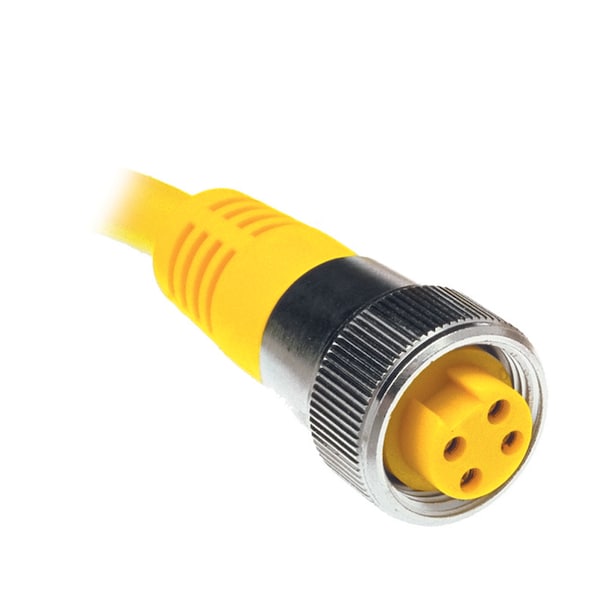Cable de alimentación mini Maretron 2 poder 2 tierra a hembra 1M - NM4P-01