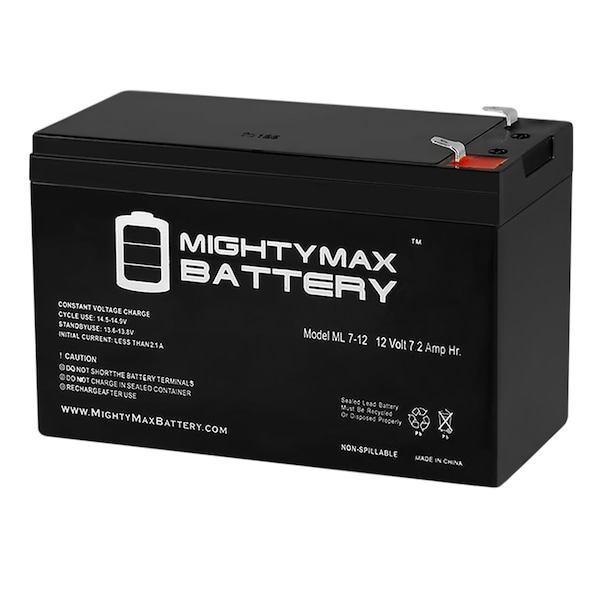 Mighty Max Battery 12V 7.2AH Replacement Battery for APC SU3000RM3U - 8 Pack - ML7-12MP8317479103232