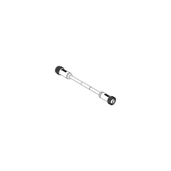 Cable de conexión Woodhead Mini-Change de un solo extremo, 5 polos, macho (recto) a hembra (recta), calibres 16 y 20 - DNB11AM050