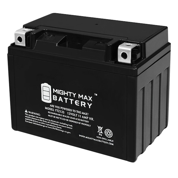 Mighty Max Battery YTZ12S 12V 11Ah Battery For Honda Shadow Spirit CB1100/1300 - YTZ12S126
