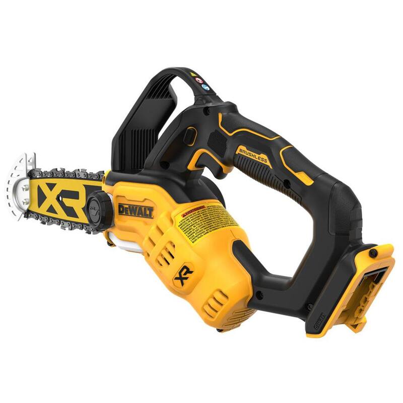 DEWALT 20V MAX 8 in. Sierra de poda inalámbrica con batería sin escobillas (Herramienta solamente) - DCCS623B