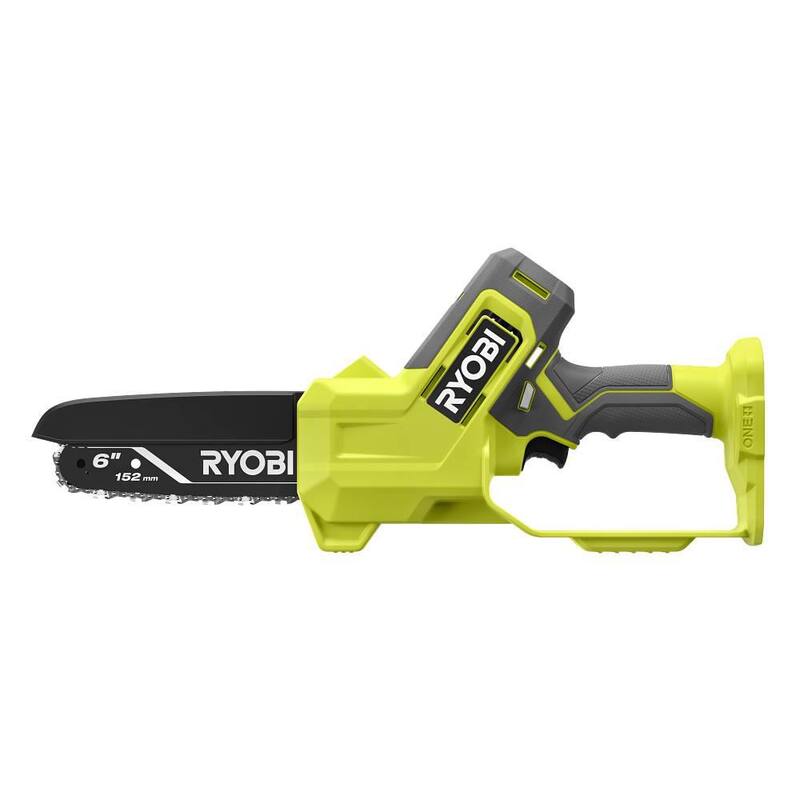 RYOBI ONE+ 18V 6 pulgadas. Sierra de poda compacta inalámbrica con batería (herramienta solamente) - PCLCW01B