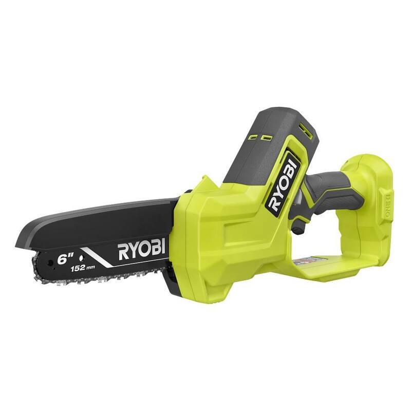 RYOBI ONE+ 18V 6 pulgadas. Sierra de poda compacta inalámbrica con batería (herramienta solamente) - PCLCW01B