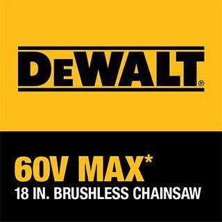 DEWALT FLEXVOLT 60V MAX 18 pulgadas. Sierra eléctrica inalámbrica sin escobillas con batería (1) FLEXVOLT 3 Ah y cargador - DCCS672X1