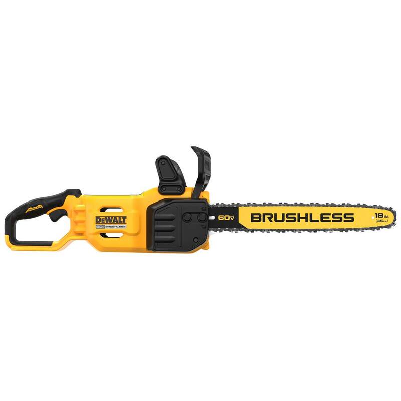 DEWALT FLEXVOLT 60V MAX 18 pulgadas. Sierra eléctrica inalámbrica sin escobillas con batería (1) FLEXVOLT 3 Ah y cargador - DCCS672X1