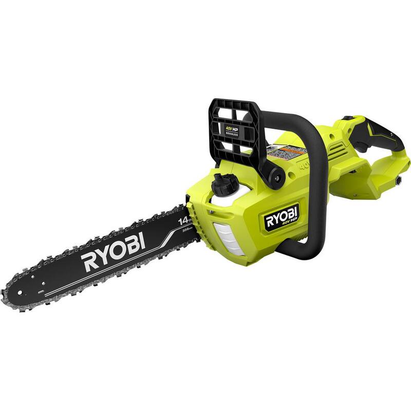 Si_MX: Motosierra a batería RYOBI 40V HP sin escobillas de 14 pulgadas (solo herramienta) - RY405010BTL