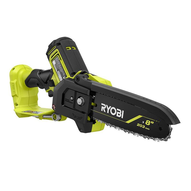 RYOBI ONE+ HP 18V Sin escobillas 8 pulgadas. Compacta sierra de poda a batería (herramienta solamente) - PSBCW01B