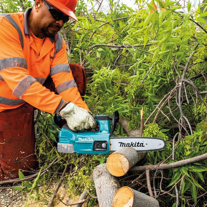 Sierra de cadena con mango superior sin escobillas de 18V de litio Makita LXT de 10 pulgadas (solo herramienta) - XCU06Z